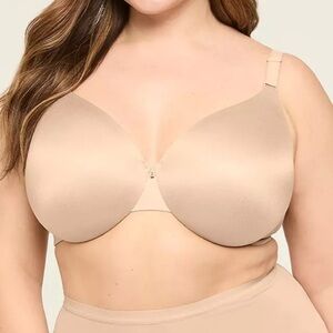 Cacique Bra 46DDD Backsmoother Lightly Lined Balconette Underwire Full Coverage